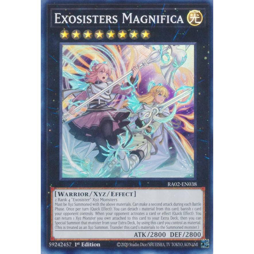 遊戯王 RA02-EN038 エクソシスターズ・マニフィカ (英語版 1st Edition