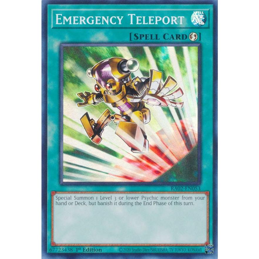 遊戯王 RA02-EN053 緊急テレポート (英語版 1st Edition
