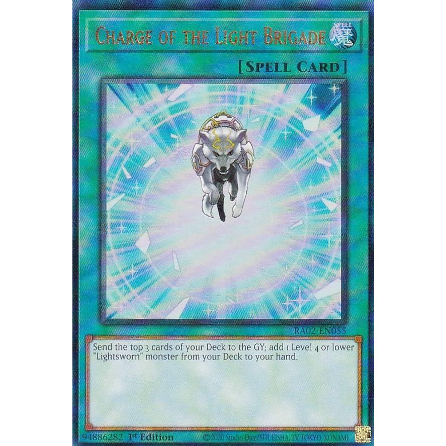 遊戯王 RA02-EN055 光の援軍 (英語版 1st Edition アルティメットレア