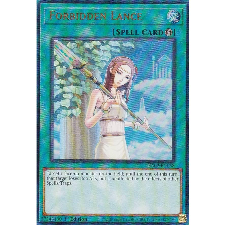 遊戯王 RA02-EN058 禁じられた聖槍 (英語版 1st Edition 