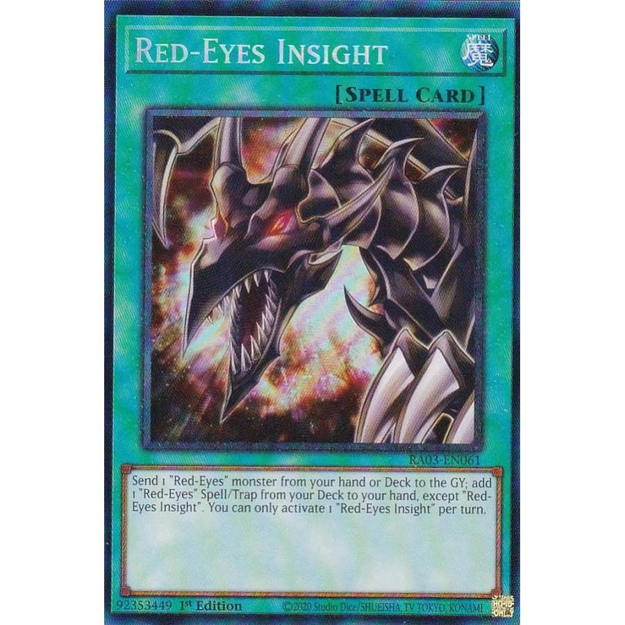 遊戯王 RA03-EN061 レッドアイズ・インサイト (英語版 1st Edition