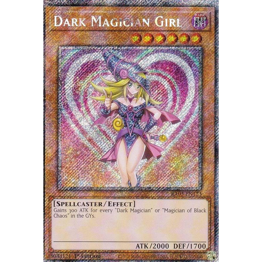 イラスト違い】遊戯王 RA03-EN123 ブラック・マジシャン・ガール (英語 