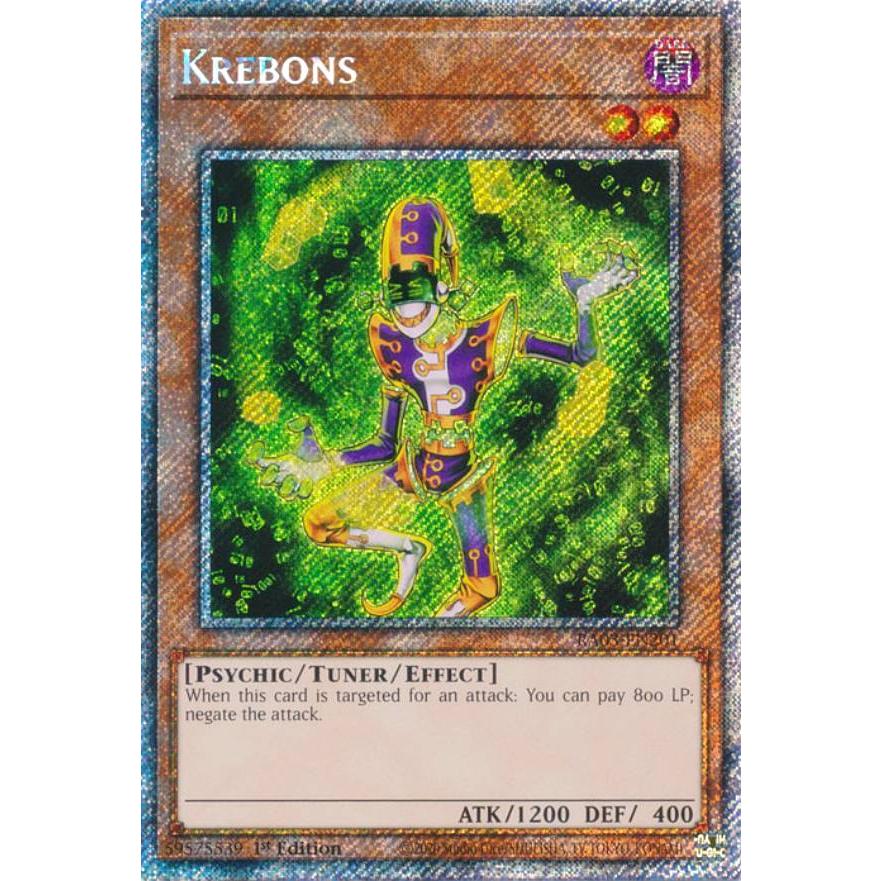 遊戯王 RA03-EN201 クレボンス (英語版 1st Edition プラチナ 
