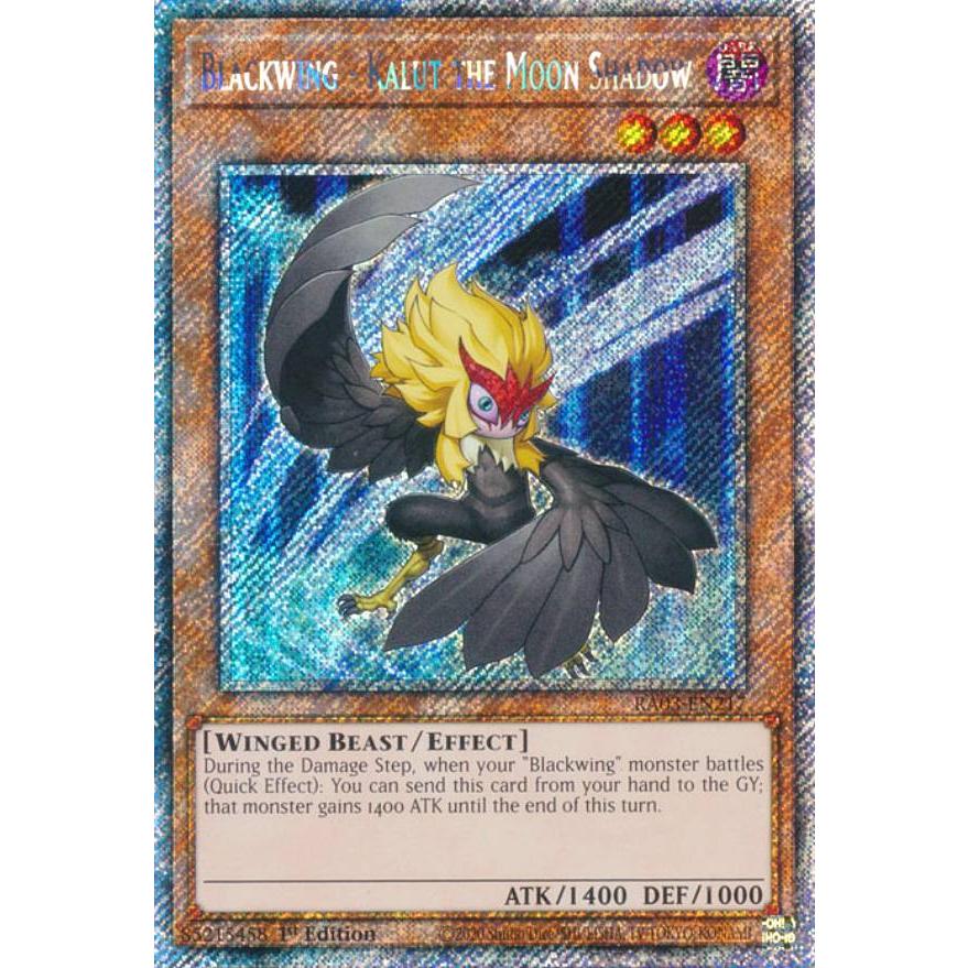 遊戯王 RA03-EN217 BF−月影のカルート (英語版 1st Edition プラチナ 