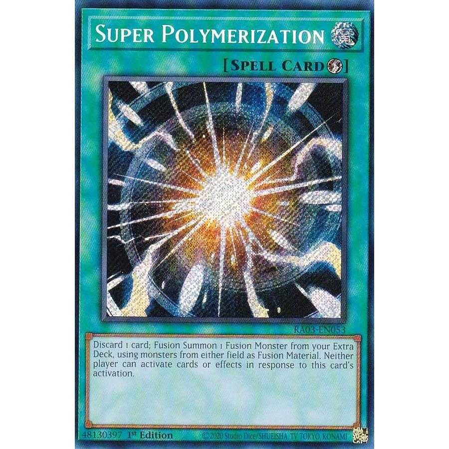 遊戯王 RA03-EN053 超融合 (英語版 1st Edition シークレットレア
