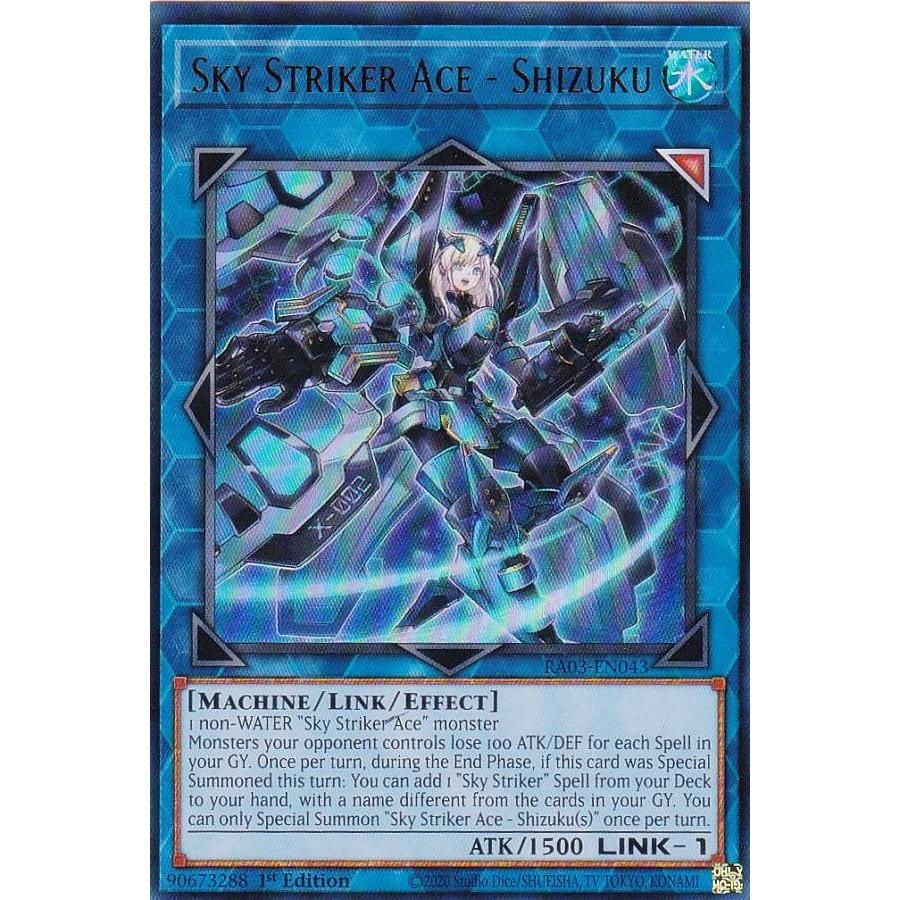 遊戯王 RA03-EN043 閃刀姫−シズク (英語版 1st Edition ウルトラレア 