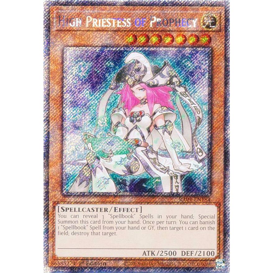遊戯王 RA04-EN184 魔導法士 ジュノン (英語版 1st Edition プラチナ