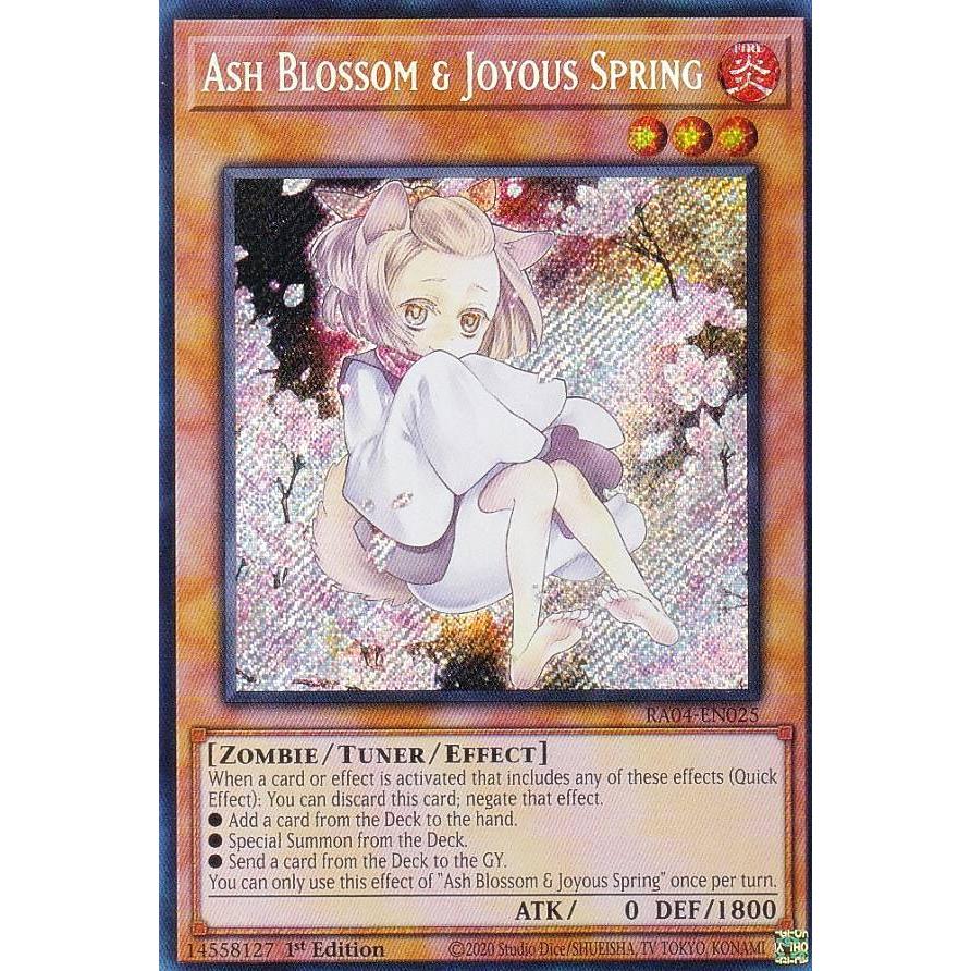 遊戯王 RA04-EN025 灰流うらら (英語版 1st Edition