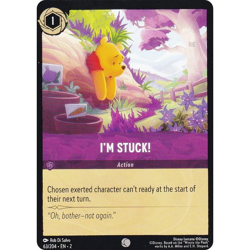 ディズニー ロルカナ 63/204・EN・2 I'm Stuck! (C コモン ディズニー ロルカナ 63/204・EN・2 I'm Stuck! (C コモン