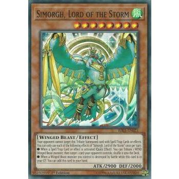 Unlimited 遊戯王 Rira En021 烈風の覇者シムルグ Simorgh Lord Of The Storm 英語版 Unlimited Edition スーパーレア Rising Rampage お気に入り