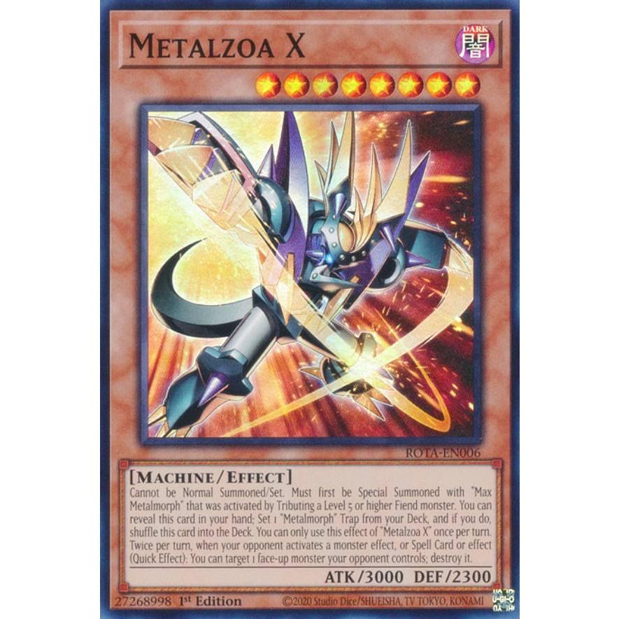 遊戯王 ROTA-EN006 メタル・デビルゾアX (英語版 1st Edition