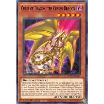 遊戯王 ROTD-EN002 呪われし竜−カース・オブ・ドラゴン Curse of 