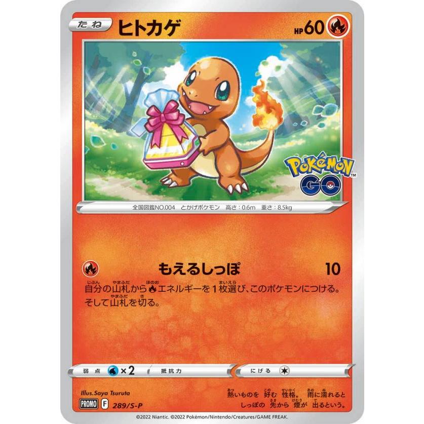 ポケモンカードゲーム 289/S-P ヒトカゲ (PROMO プロモ) 強化拡張