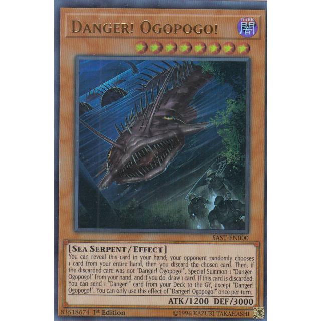 遊戯王 Sast En000 Danger Ogopogo 英語版 1st Edition ウルトラレア Savage Strike Sasttt000 トレカショップ Lead 通販 Yahoo ショッピング