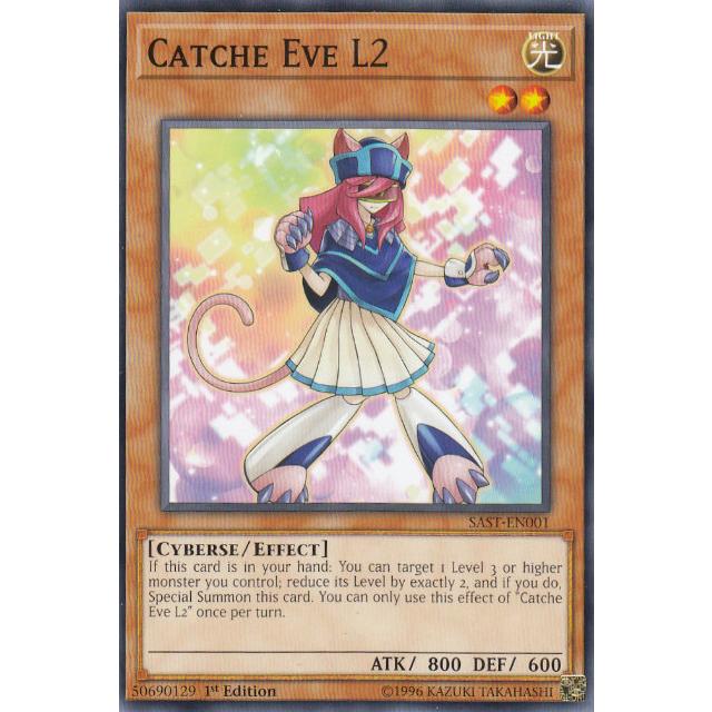 遊戯王 Sast En001 キャシー イヴl2 Catche Eve L2 英語版 1st Edition ノーマル Savage Strike Sasttt001 トレカショップ Lead 通販 Yahoo ショッピング