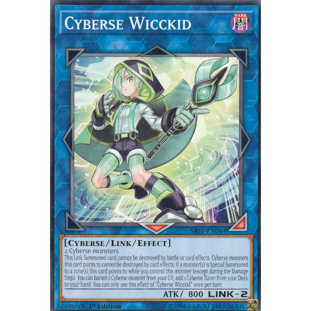 遊戯王 SAST-EN044 サイバース・ウィキッド Cyberse Wicckid