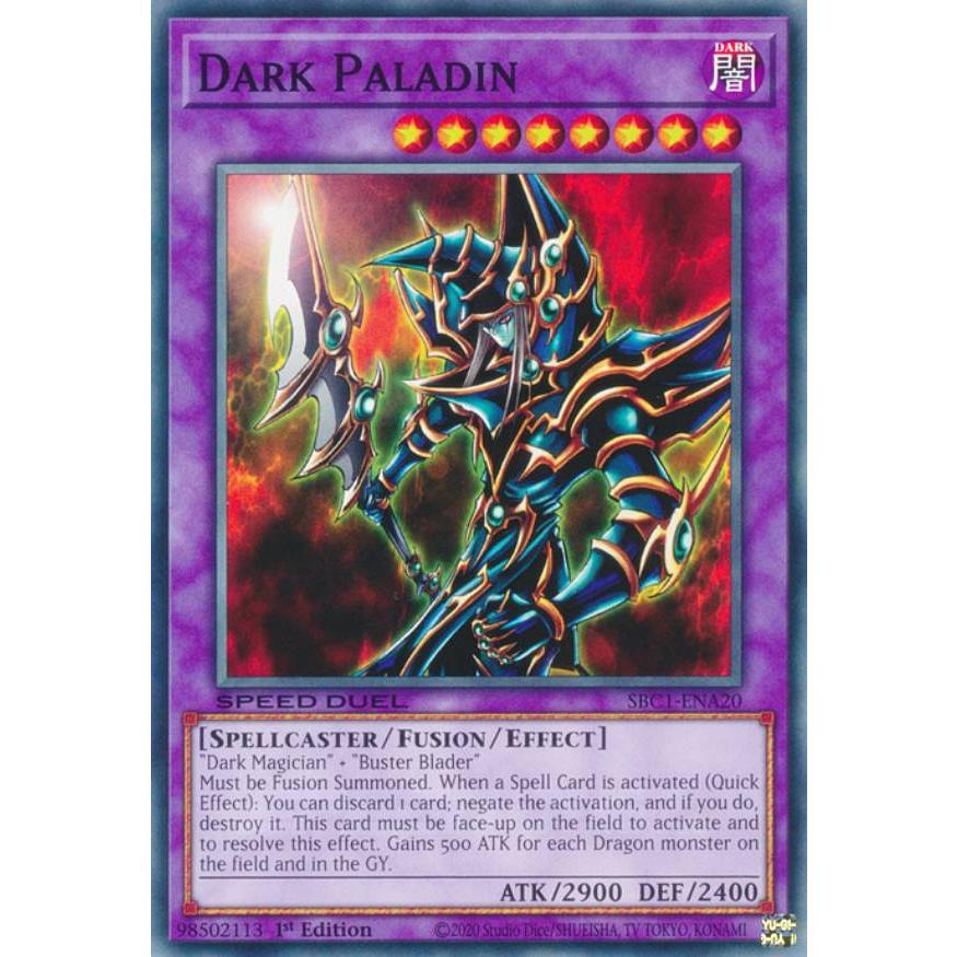 遊戯王 SBC1-ENA20 超魔導剣士−ブラック・パラディン Dark Paladin 