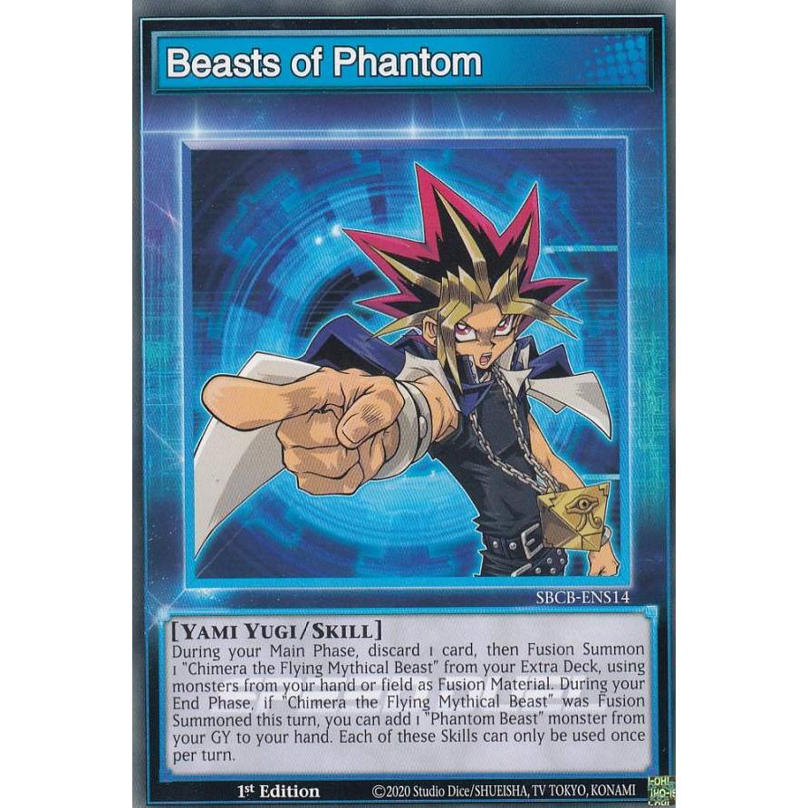 遊戯王 Sbcb Ens14 Beasts Of Phantom 英語版 1st Edition ノーマル Speed Duel Battle City Box Sbcben2412tt217 トレカショップ Lead 通販 Yahoo ショッピング