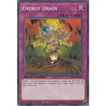 遊戯王 SBTK-EN041 エナジー・ドレイン Energy Drain (英語版 1st