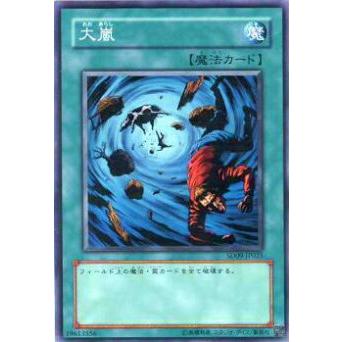 【プレイ用】遊戯王 SD09-JP025 大嵐(日本語版 ノーマル) 【中古】 | 
