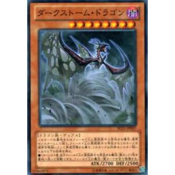 【プレイ用】遊戯王 SD25-JP007 ダークストーム・ドラゴン(日本語版 ノーマル) 【中古】 | 