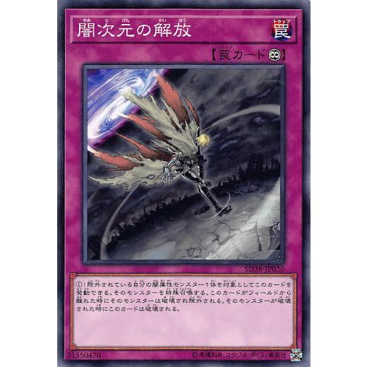 遊戯王 SD38-JP036 闇次元の解放 (日本語版 ノーマル) STRUCTURE DECK − 混沌の三幻魔 − | 