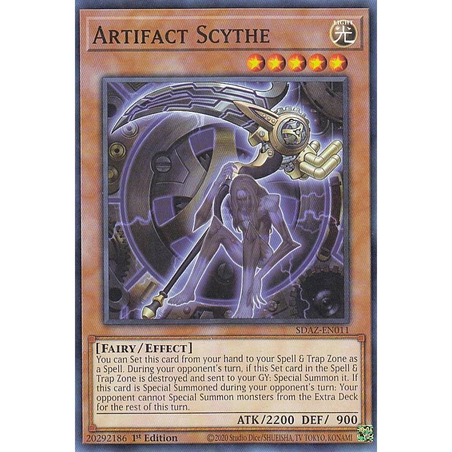 遊戯王 SDAZ-EN011 アーティファクト−デスサイズ Artifact Scythe