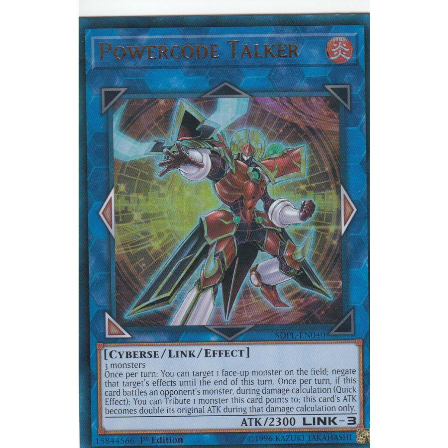 遊戯王 SDPL-EN040 パワーコード・トーカー Powercode Talker (英語版 