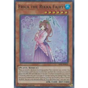 遊戯王 Sesl En018 六花精エリカ Erica The Rikka Fairy 英語版 1st Edition スーパーレア Secret Slayers Seslen0704tt018 トレカショップ Lead 通販 Yahoo ショッピング