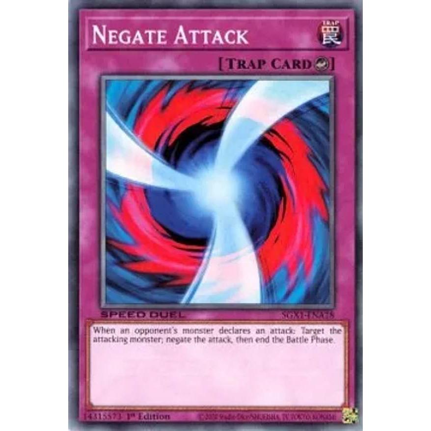 遊戯王 SGX1-ENA18 攻撃の無力化 Negate Attack (英語版 1st Edition