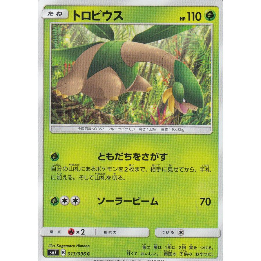 プレイ用 ポケモンカードゲーム Sm7 013 096 トロピウス C コモン 拡張パック 裂空のカリスマ 中古 Sm7pmplay013 トレカショップ Lead 通販 Yahoo ショッピング