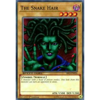 遊戯王 SBLS-EN026 メデューサの亡霊 The Snake Hair (英語版 1st