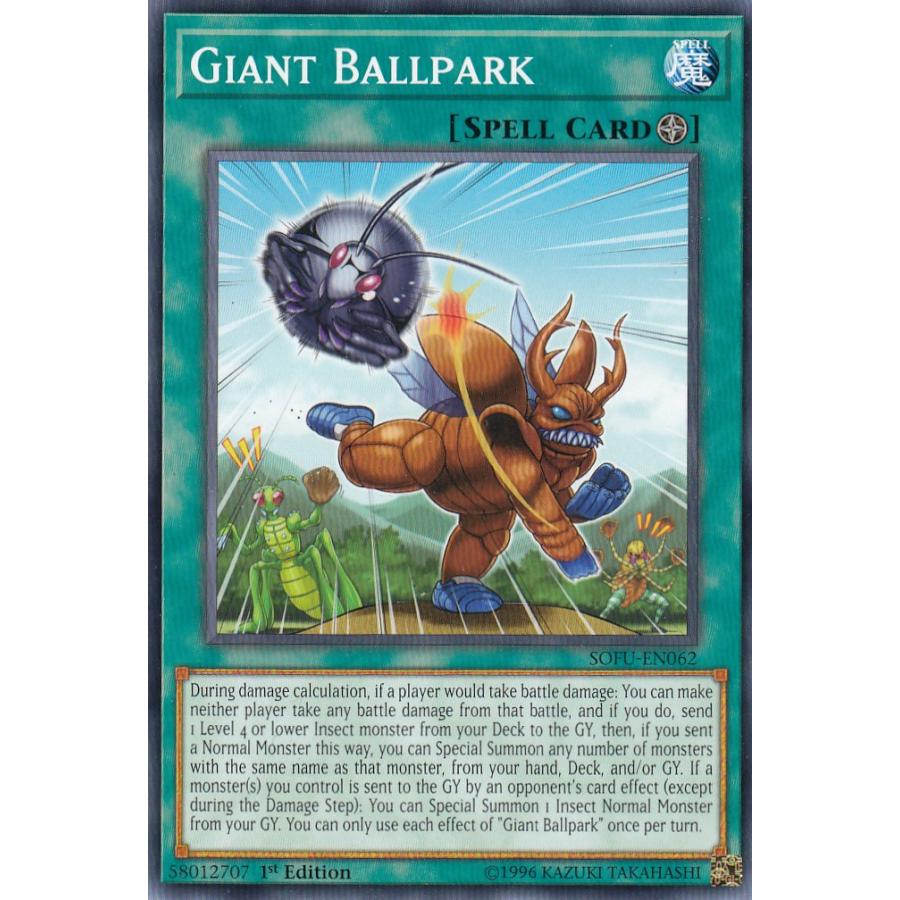 Unlimited 遊戯王 Sofu En062 ｇ ボールパーク Giant Ballpark 英語版 Unlimited ノーマル Soul Fusion Pack Sofuuntt062 トレカショップ Lead 通販 Yahoo ショッピング