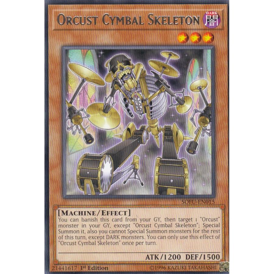 遊戯王 SOFU-EN015 オルフェゴール・スケルツォン Orcust Cymbal 遊戯王 SOFU-EN015 オルフェゴール・スケルツォン Orcust Cymbal