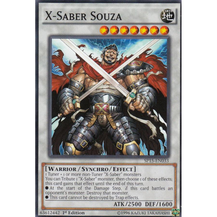 遊戯王 SP15-EN033 X−セイバー ソウザ X-Saber Souza(英語版