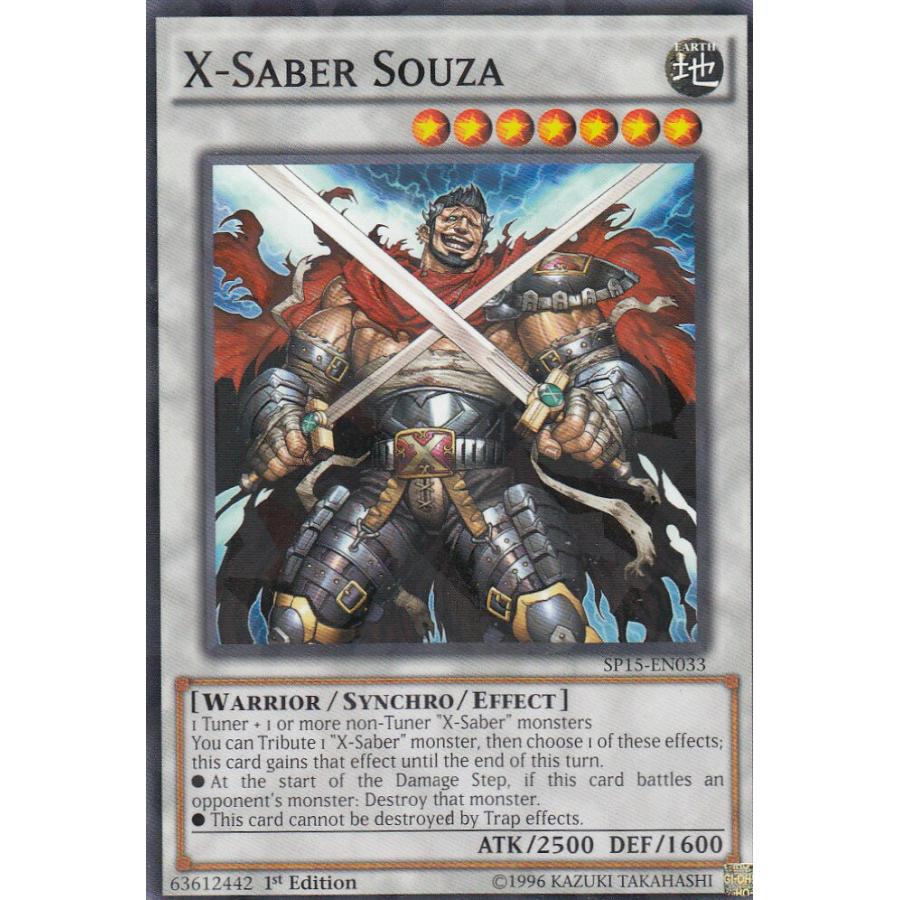 遊戯王 SP15-EN033 X−セイバー ソウザ X-Saber Souza(英語版 1st 