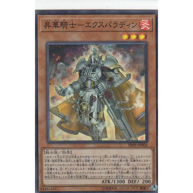 【プレイ用】遊戯王 SR09-JP002 昇華騎士−エクスパラディン (日本語版 スーパーレア) STRUCTURE DECK R -ウォリアーズ・ストライク- 【中古】 | 