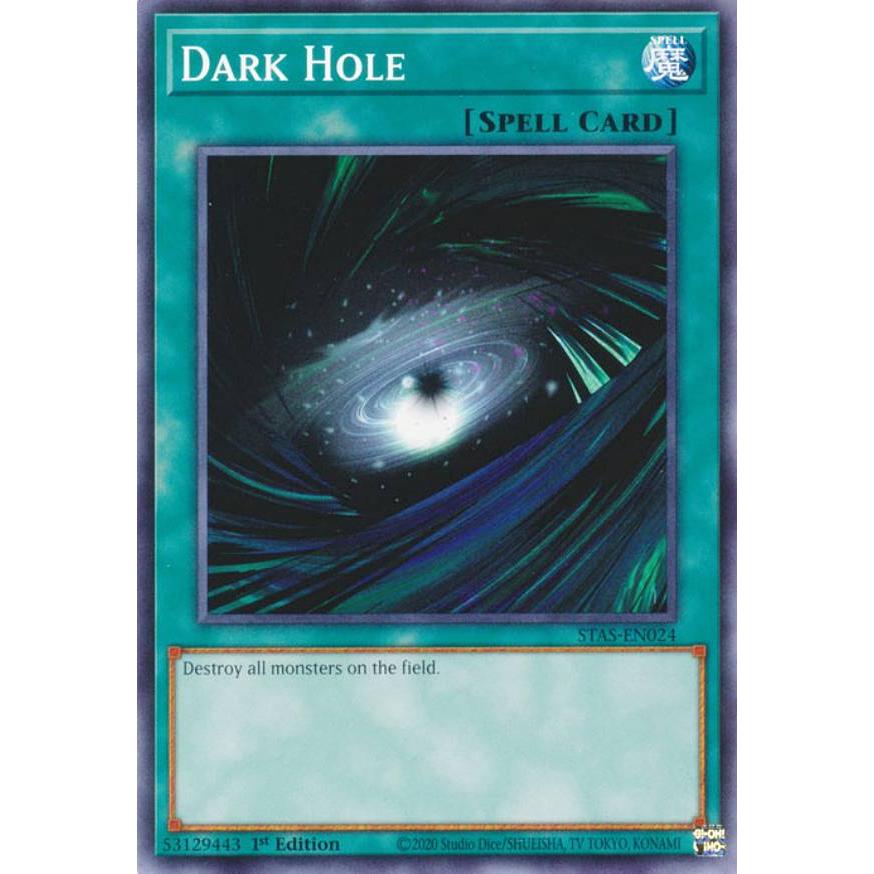 遊戯王 STAS-EN024 ブラック・ホール Dark Hole (英語版 1st Edition