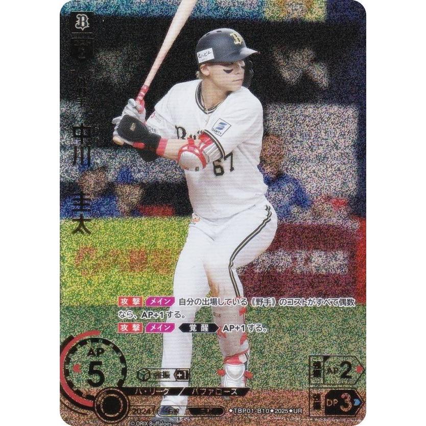 トレーディングカード 【ドリームオーダー】中川圭太 SR 4枚セット