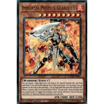 遊戯王 TOCH-EN012 ゴッドフェニックス・ギア・フリード Immortal