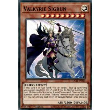 遊戯王 Toch En023 ワルキューレ シグルーン Valkyrie Sigrun 英語版 1st Edition スーパーレア Toon Chaos Tochen06tt023 トレカショップ Lead 通販 Yahoo ショッピング