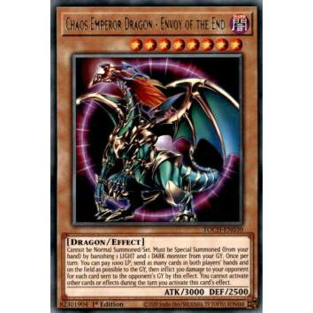遊戯王 TOCH-EN030 混沌帝龍 −終焉の使者− Chaos Emperor Dragon