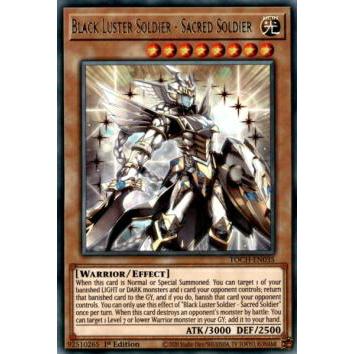 遊戯王 TOCH-EN035 聖戦士カオス・ソルジャー Black Luster Soldier