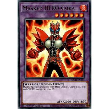 遊戯王 Toch En043 M Hero 剛火 Masked Hero Goka 英語版 1st Edition レア Toon Chaos Tochen06tt043 トレカショップ Lead 通販 Yahoo ショッピング