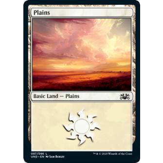 マジックザギャザリング MTG UND EN 087 平地 (英語版 基本土地 