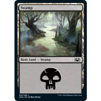 マジックザギャザリング MTG UND EN 091 沼 (英語版 基本土地