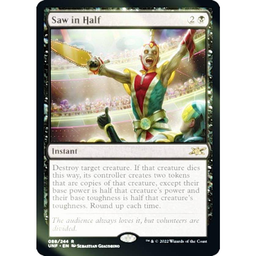 MTG UNF Saw in Half foil 4枚