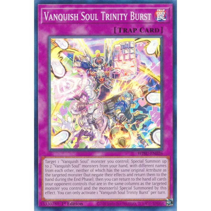 遊戯王 WISU-EN026 VS トリニティ・バースト Vanquish Soul Trinity