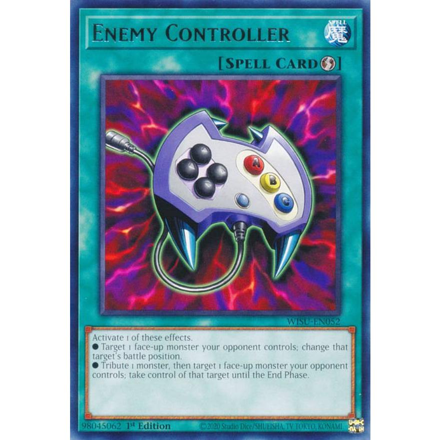 遊戯王 WISU-EN052 エネミーコントローラー Enemy Controller (英語版