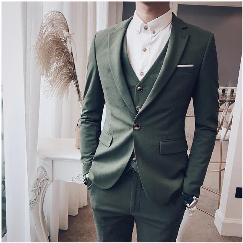交換無料 3ピーススーツ メンズ スリーピーススーツ 3点セット ビジネススーツ フォーマル 紳士服 結婚式 通勤 スリム 純色 グレー 赤 緑 ブルー 黄色 売り切れ必至 Www Muslimaidusa Org